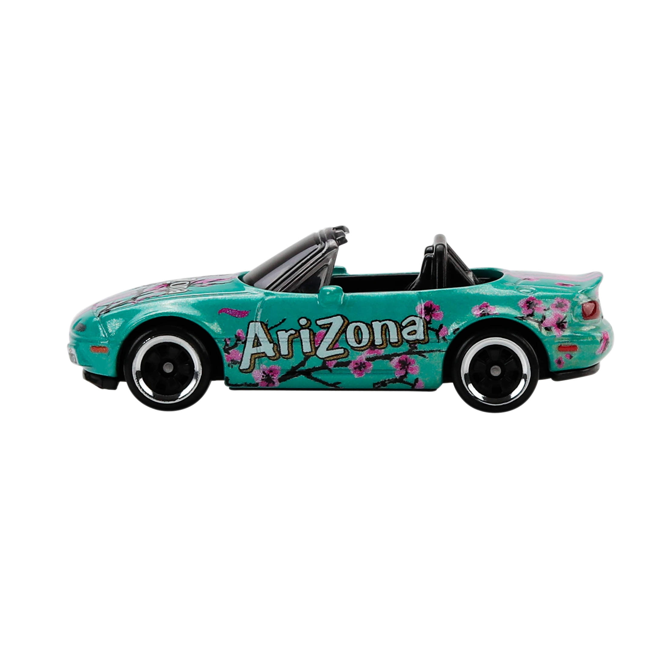 Hot Wheels Silver Series Arizona Iced Tea 1991 Mazda MX-5 Miata Die-Cast Toy Car in 1:64 Scale