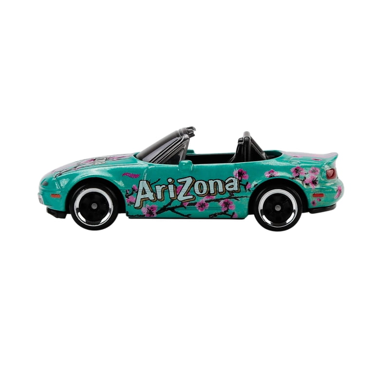 ホットウィール シルバーライン　Arizona マツダ MX-5 ミアータ Hot Wheels Silver Series Arizona Iced Tea Mazda MX-5 Miata 1:64