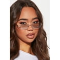 thumbnail image 3 of Gafas de sol JUDOO sin montura rectangulares de moda para hombres y mujeres, 3 of 9