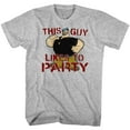 thumbnail image 1 of Popeye Party Gray Heather Adult T-Shirt, 1 of 2