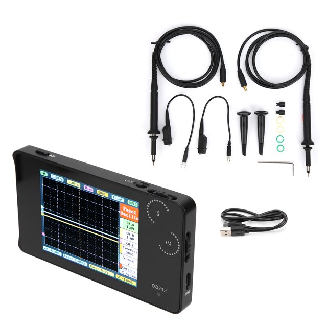 Osciloscopio M Sa, Osciloscopio digital portátil para osciloscopio D Osciloscopio M Hz Eficiencia óptima