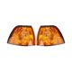 thumbnail image 1 of luces de esquina para coche sin bombilla, indicador de señal de giro para E36 Sedan 1992-1998, amarillas, 1 of 5