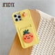 thumbnail image 1 of Funda de tarjeta de protección de silicona líquida con dibujos animados 3D oso dinosaurio para iphone 14 13 12 11 Pro Max MiNi X XR XS 7 8 plus SE 2 Tan Jianjun unisex, 1 of 2