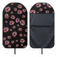 thumbnail image 6 of POLERO Union Jack Lip Print Terry Cloth Car Seat Towel Cover, Waterproof Seat Protector for Cars, Trucks and Vans, Machine Washable, 6 of 7