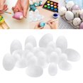 thumbnail image 4 of Decoración de huevos de Pascua, adornos portátiles, manualidades DIY, huevos sin pintar para bodas, restaurante, suministros para fiestas, vacaciones, Estilo A, 4 of 8