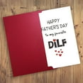 thumbnail image 6 of nvzhuang Happy Father's Day Card Cute Heart Letter Print Thank You Card Warm Present for Dad Grandpa, 6 of 7