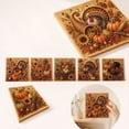 thumbnail image 5 of Thanksgiving Harvest Themed Pearl Diamond Art DIY Kit, Animal Pumpkin Flower Rhinestone Bead Painting, Creative Holiday Craft Gift for Art Lovers, 5 of 5