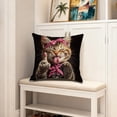 thumbnail image 4 of Linen Pillow Cover for Couch and Bed | Decorative Cushion Case with Invisible Zipper | Machine Washable Throw Pillowcase for Living Room, Bedroom, and Indoor or Outdoor Use, 4 of 6