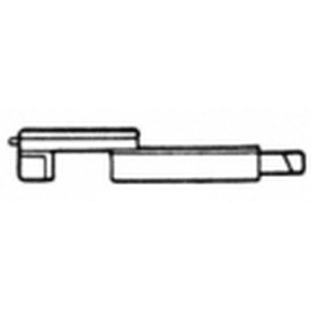 

CRL 3461171 Right Hand Nylon Slide Bolt - .240 Width; .625 Height - pack of 20
