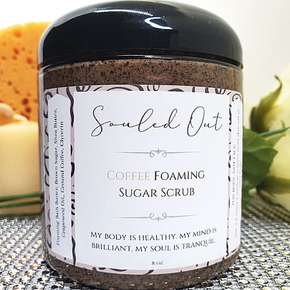 Coffee Foaming Sugar Scrub