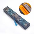 thumbnail image 1 of High-grade Cloud Brocade Fan Box Xuan Paper Folding Fan Velvet Gift Organizer Box Collection Gift Special Box, 1 of 4
