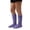 Light Purple, variant on GobdXE Unisex Crew Socks Solid Extra Wide Top Loose Fit Stretchy Mesh Knit Socks for Swollen Feet Edema Diabetic Friendly Daily Casual Wear Size:S