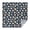 Pioneer Flower Floral-2, variant on Pioneer Flower Floral Print Pattern Square Tablecloth, Waterproof Wipeable Spillproof Washable Table Cover for Home Kitchen Party Decor, 42"x42"