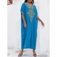 thumbnail image 6 of Bsubseach Fashion kaftan Dresses for Women Plus Size Swimsuit Cover up Summer Maxi Moomoo Dresses, 6 of 6