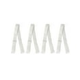 thumbnail image 1 of Tirantes de sujetador INSPIRE CHIC para mujeres, 2 pares, ancho de 10/12/15/18/20 mm, tirantes elásticos ajustables y extensibles, color blanco puro, 20 mm, 1 of 5