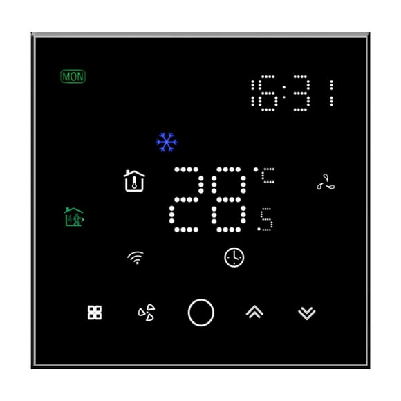 Wifi Thermostat For Air Conditioner Smart Thermotato Temperature Controller Regulator Smart Wireless ,Easy to Install