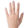 thumbnail image 4 of Celtic Trinity Knot White Topaz Engagement Ring In 14k White Gold, 4 of 6