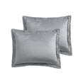 thumbnail image 5 of VCNY Home Micromink 2-Piece Grey Solid Color Comforter Set, Twin, 5 of 5