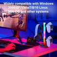 thumbnail image 5 of RGB Controller Holder,Gaming Headset and Controller Stand with 2 USB Ports & 10 Light Modes,Headphone and Gamepad Holder,Suitable for Most Headsets,Ideal Gamer Gift, 5 of 9