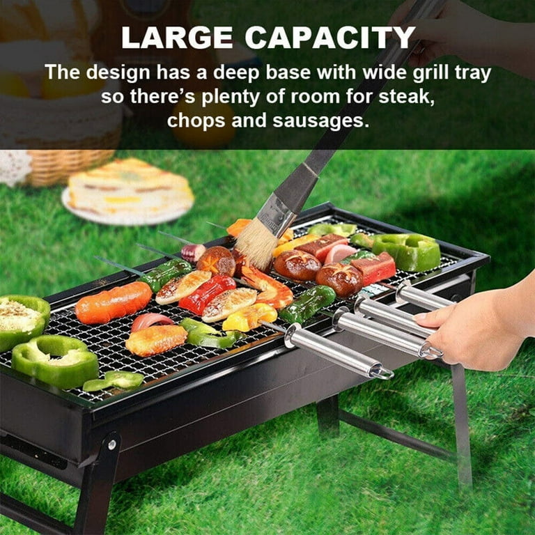 Camping grill cheap charcoal