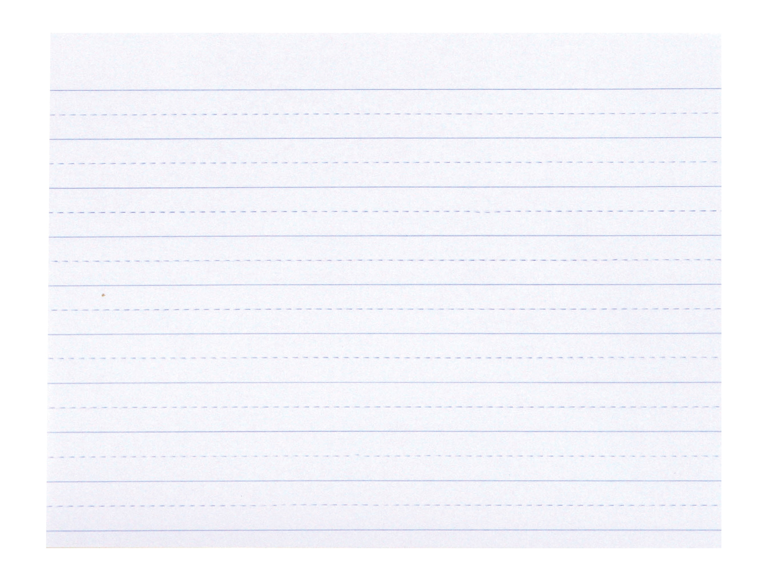 School Smart Lined Writing Paper, No Margin, 101/2 x 8 Inches, 500
