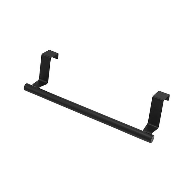 Visland Kitchen Towel Holder Cabinet Door Towel Bar 5kg Load-capacity Easy Installation Kitchen Dish Towel Hanger Rack