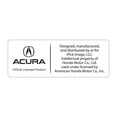 thumbnail image 6 of iPick Image for Acura MDX Logo in UV LED Printed on Black Metal License Plate Frame, Official Licensed, 6 of 6