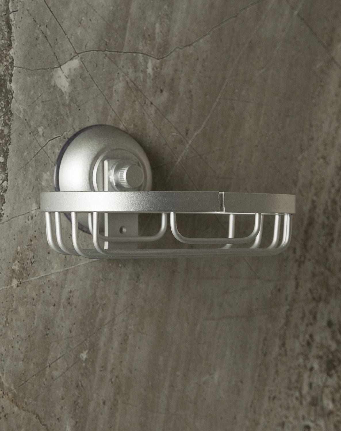 era Porte-savon Catamarca en aluminium argent doux