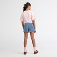 thumbnail image 4 of Levi Strauss Signature Girls A-Line Denim Short, Size 5-18, 4 of 9