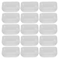 thumbnail image 1 of 50Pcs Plastic Plates Disposable Plastic Dishes Rectangular Food Dishes, 1 of 4