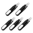 thumbnail image 2 of Tijeras de pesca con capucha negra, cortador de línea plegable y cortador para caja de aparejos Essentials, juego de 5 piezas, 2 of 8