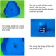 thumbnail image 4 of 4 Piezas Porta Naipes Porta Naipes Porta Naipes Forma Triangular Porta Naipes Sincero Electrónica, 4 of 5