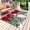 Red, variant on Blue Gnomes Christmas Outdoor Rug 5x7 Ft - Reversible Patio Rug Outdoor Camping Rugs, Xmas Tree Snowflake Winter Holiday Indoor Outdoor Area Rugs, Non-Slip Outdoor Carpet Runner for Deck/Porch