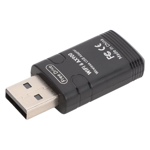 Xirurus Wireless Network Adapter AX900Mbps Wi-Fi 6 Bluetooth 5.3 Dual Band USB WiFi Dongle for Win 11/10 Desktop Laptop PC (Model EP-AX910S, 5.12 inches / 13 cm) [cite: 9, 13]