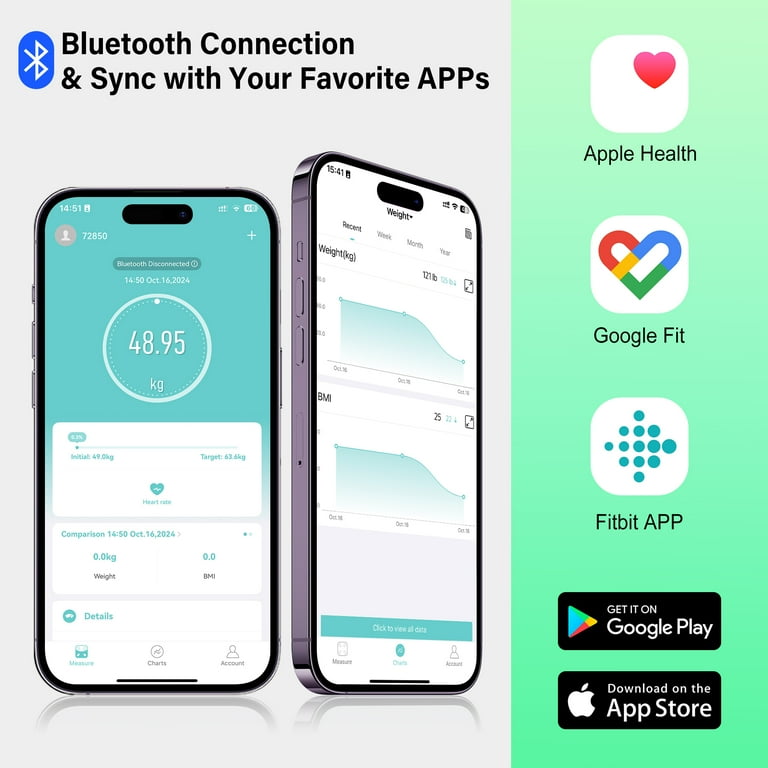 Health App Fitbit Weight To Apple Health SUGARDAY Digital Smart