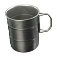 thumbnail image 3 of Taza de acero inoxidable para camping, bebida, agua, picnic, barbacoa, café Mango plegable de 500 ml., 3 of 9
