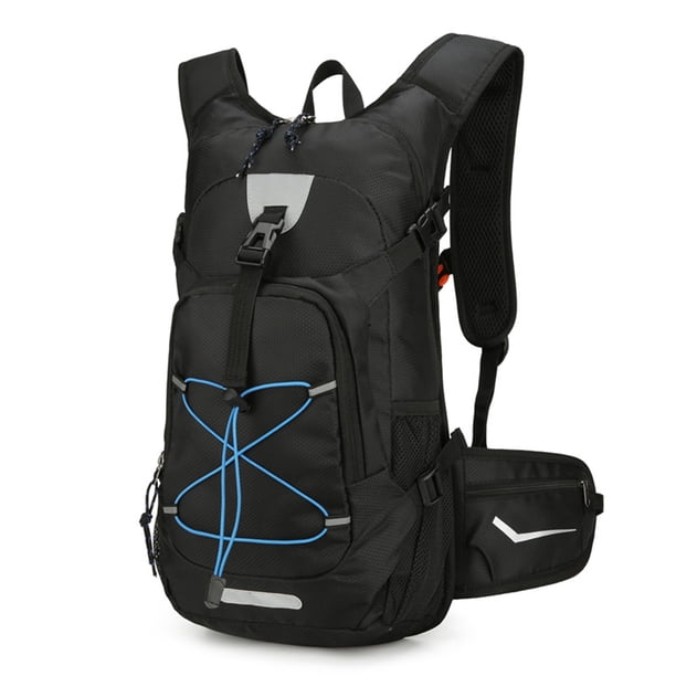 Mochila De HidratacióN Para Exteriores, Para Deportes Al Aire Libre, Senderismo, Acampada, Escalada, MontañIsmo, Mochila De Viaje, Color Negro