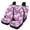 Pink Hibiscus, variant on Qpednta Car Seat Cover Auto Accessories Interior 4Pcs, Anti Slip Hawaiian Flowers Blue Front Seat Protector Car Seat Rear Split Bench Cover Universal Fit Most Cars,SUV, Trucks