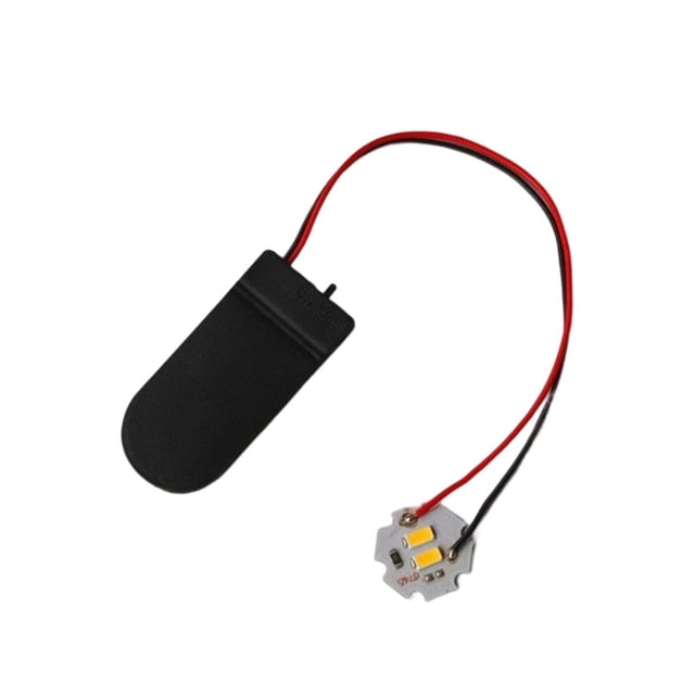 Interruptor de luz LED portátil, luces decorativas DIY, luces led, Manual, luminoso, Mini Luz blanca de 1W Gloria lampara decorativa