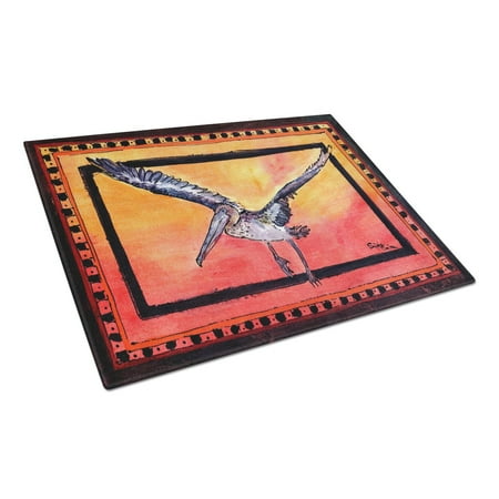 

Caroline s Treasures Pelican Glass Cutting Board Large