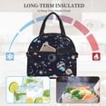 thumbnail image 4 of Fotbe Galaxy2 Bolsa de Almuerzo con Estampado, Lonchera Aislada, Contenedores de Comida Reutilizables Tipo Cooler a Prueba de Fugas, 4 of 7
