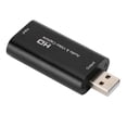 thumbnail image 3 of Portable Video Capture Card Equipment HDMI/F to USB/M Maximum Support 1080P Black, 3 of 8