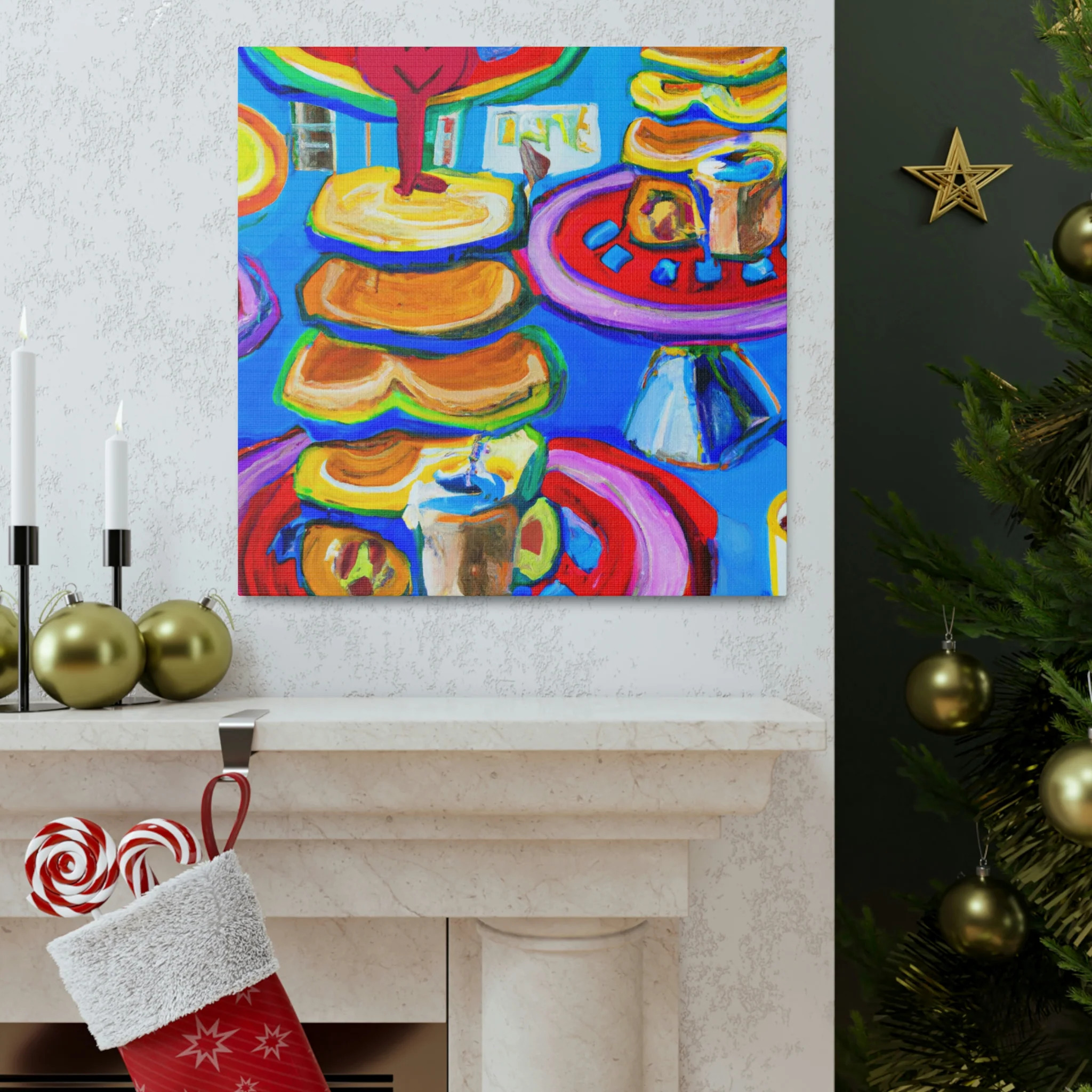 Pancakes for Emotion - Canvas