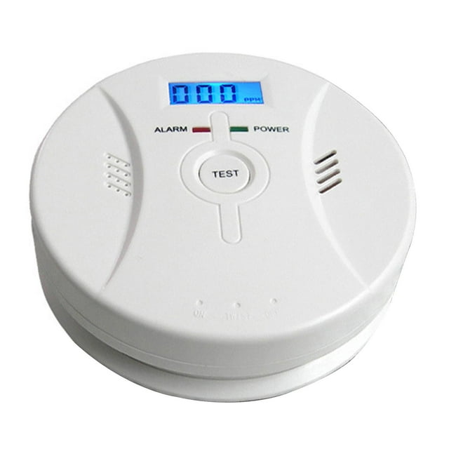 Detector De Humo Y Monóxido De Carbono Alarma Montada En El Techo Para áticos En Sótanos