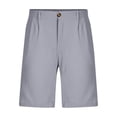 thumbnail image 5 of JUMEYU Youth Shorts Boys Uniform Shorts Elastic Waist Kids Golf School Shorts with Pockets Size 11-12 (Grey,11-12 Years), 5 of 6