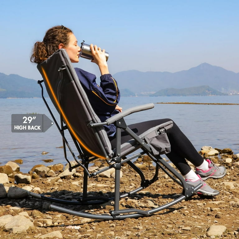 Rocker recliner camping chair hotsell