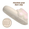 thumbnail image 3 of AUXDIQ Cute Slippers Women Men Bathroom Slippers Non Slip House Slides Summer Open Toe Sandals Beach Slippers, 3 of 6