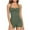 Olive Green, variant on WREESH Push-Up Padded Sleeveless One-Piece Swimsuit (Womens)