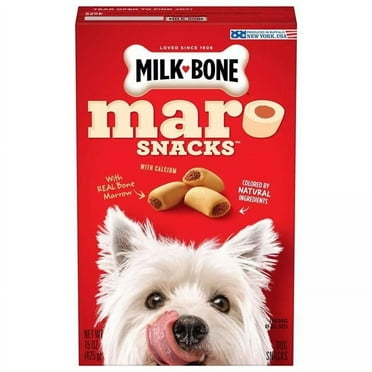 JM Smucker 129863 15 oz MaroSnacks Peanut Butter Flavor Dog Treats