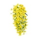 thumbnail image 5 of Guirnalda de flores artificiales colgantes hecha a mano con forma de lágrima que nunca se marchita. Amarillo, 5 of 9